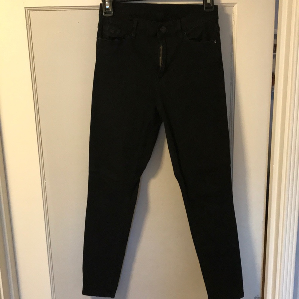 BDG twig grazer high rise black denim pants